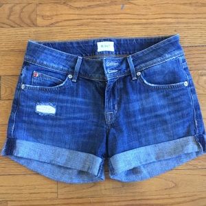 Hudson denim shorts size 25